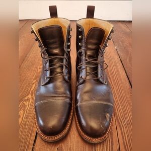 Beckett Simonon Captoe Boots 9.5